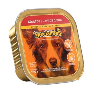 Ração Úmida Special Dog Para Cães Adultos Sabor Patê De Carne 150g em Oferta na Shopee