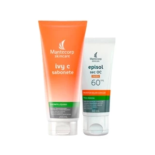 Kit Facial Mantecorp - Prot Solar FPS60 Médio e Sabonete Líq em Oferta na Shopee