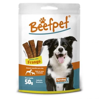 Bifinho Beefpet Agrodog Frango 50g