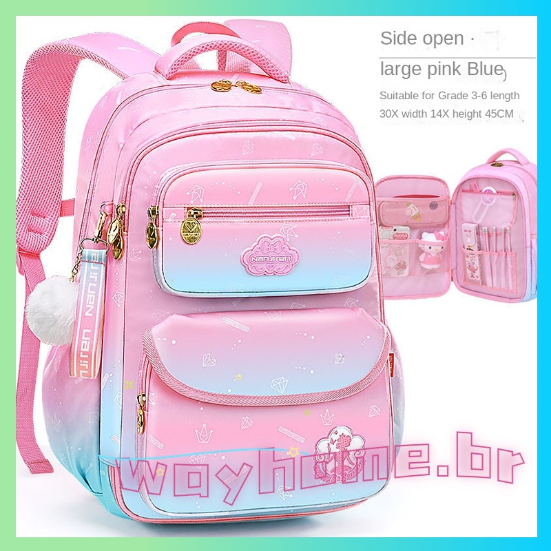 Bolsa Mini Mochila Luluca Infantil Menina Lu12103Gf - Semax