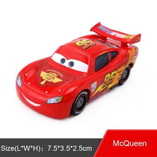 Disney Pixar Cars 2 3 Toy Lightning McQueen Mater Sheriff Alloy Metal Model Car 1 55 Metal Toys Cars For Boys Kids Gifts