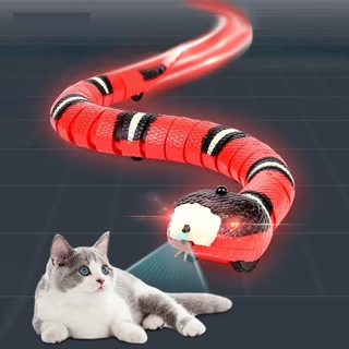 Brinquedos Elétricos Interativos Para Gatos Com Sensor Inteligente Acessórios Carregamento USB Cães De Estimação