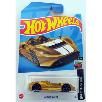 Hot Wheels McLaren Elva Oro HW Roadsters 1:64 – Modellino Diecast Collezione HKH40