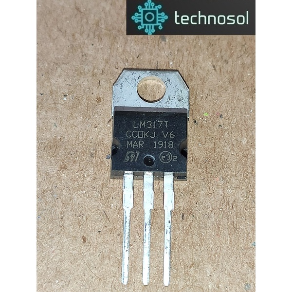 20 x LM317T LM317 REGOLATORE DI TENSIONE 1.2V a 37V 1.5A ST