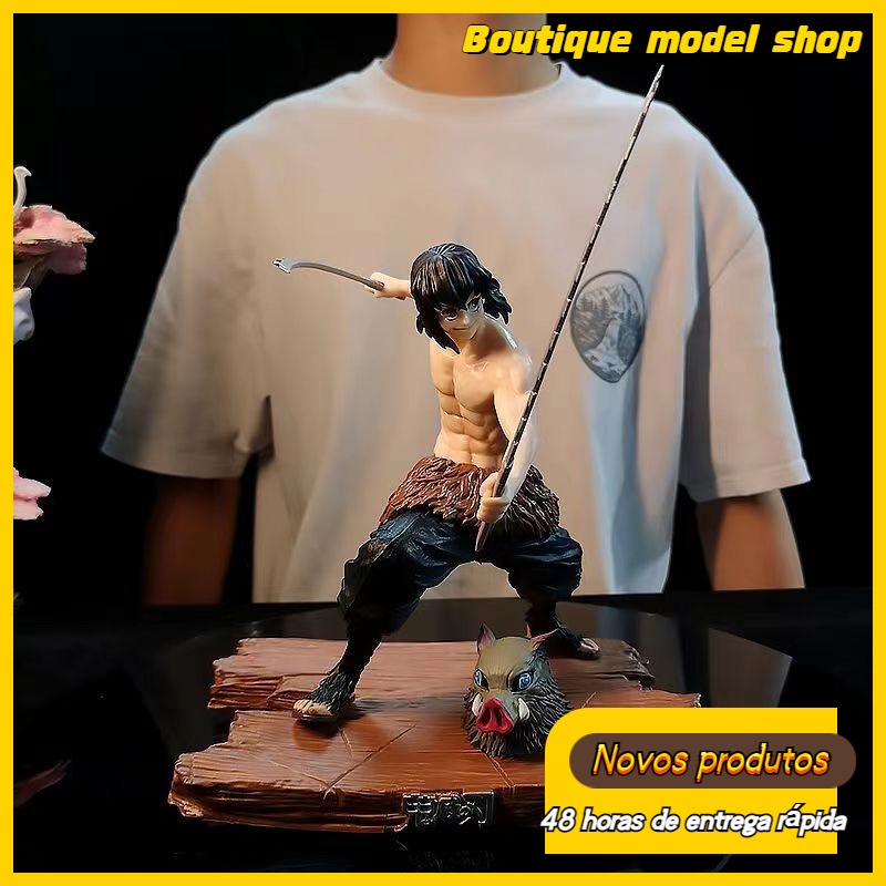Figura De Anime Matador De Demônios Kamado Rengoku Kyoujurou Action Figure  Kimetsu Brinquedos De Boneca - Escorrega o Preço