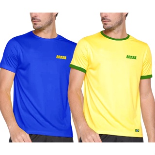 Camisa Camiseta Do Brasil Masculina Feminina Patriota Copa