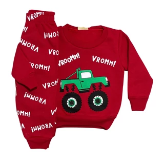 Conjunto De Moletom Bebê Menino Inverno Estampado P M G