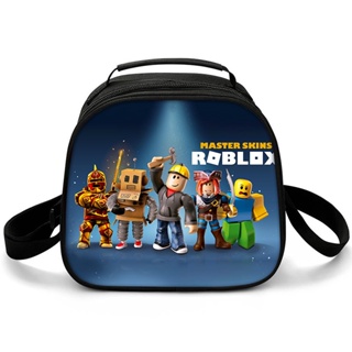 Roblox Lancheira Infantil Com Isolamento Diagonal Bolsa De Desenho Animado  Anime Meninos E Meninas Escolar Para Estudantes