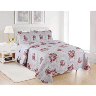 Colcha Cobre Leito Casal Tessili 3pcs Ultrassonico Estampado Matelassada