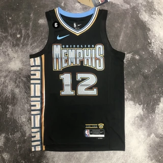 NBA Memphis Grizzlies Ja Morant Black 2022/23 Swingman City Edition Bordado Jersey