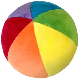 Bola Plush Pelúcia Infantil Bebê Colorida 6680 Buba