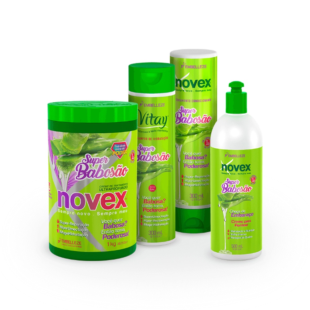 KIT NOVEX SUPER BABOSÃO