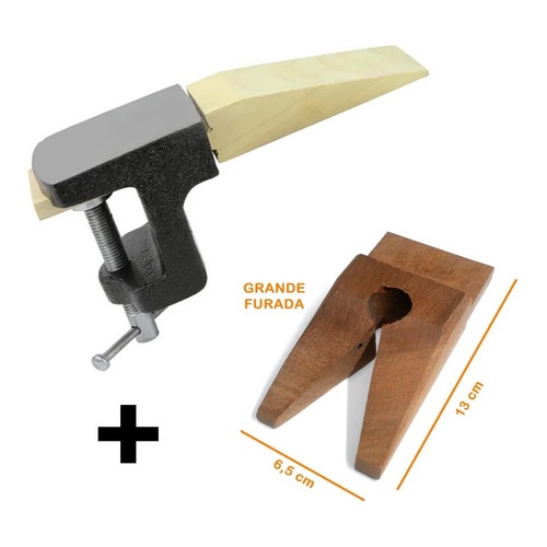 Morça Com Estilheira + Estilheira Furada Cutelaria Ourives