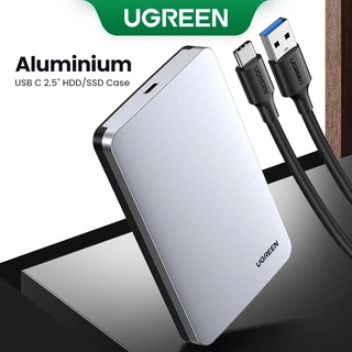 Capa UGREEN HDD 2.5 6Gbps Sata Para USB C 3.1 Gen 2 Caixa De Disco Rígido Externo De Alumínio HD SSD