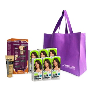 KIT MAXGLOW CASTANHO ESCURO 3.0 + BOLSA
