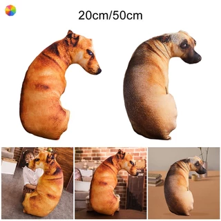 Almofada Decorativa 3D Em Forma De Cachorro Com Algodão PP Decoração Interna De Casa Sofá Brinquedos Para Dormir