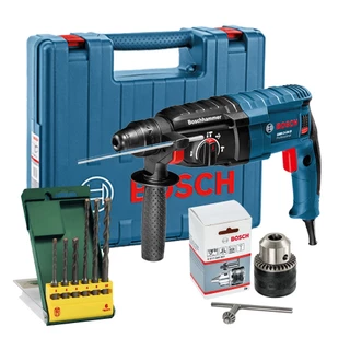 Martelete GBH 2-24 D Bosch 820W + Mandril 1/2" + 6 Brocas SDS Plus-1