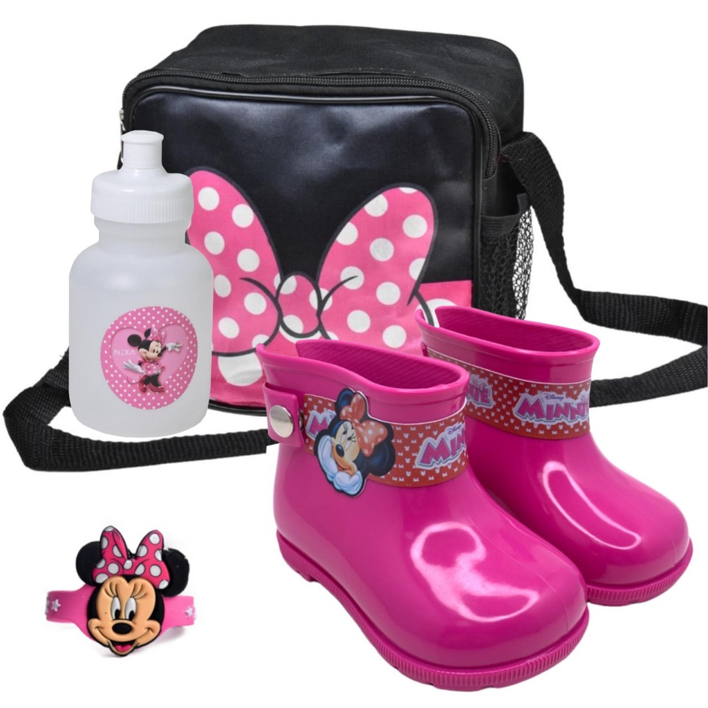 Galocha infantil best sale da minnie