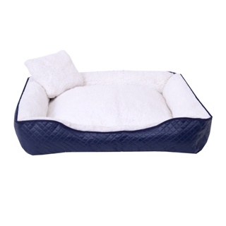 Cama Europa Paris Fábrica Pet Azul Marinho