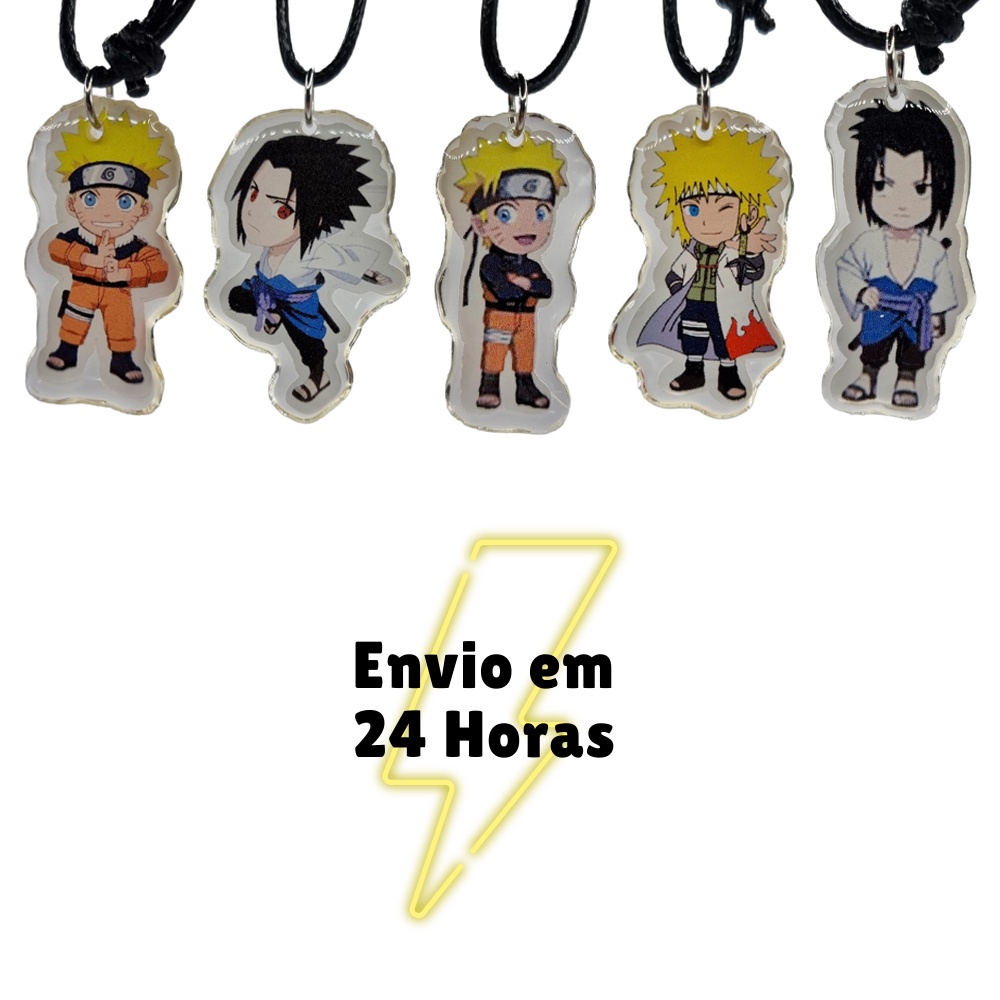 Compre Anime cosplay naruto akatsuki organização nuvem vermelha sinal  pingente colar feminino masculino colar