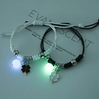 Pulseira De Duas Peças Luminosas/Da Amizade Unissex