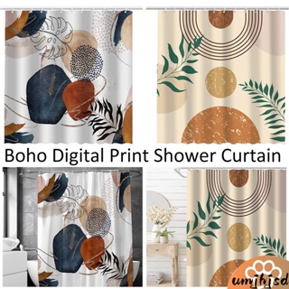 Cortina De Chuveiro Boho Banheiro À Prova D