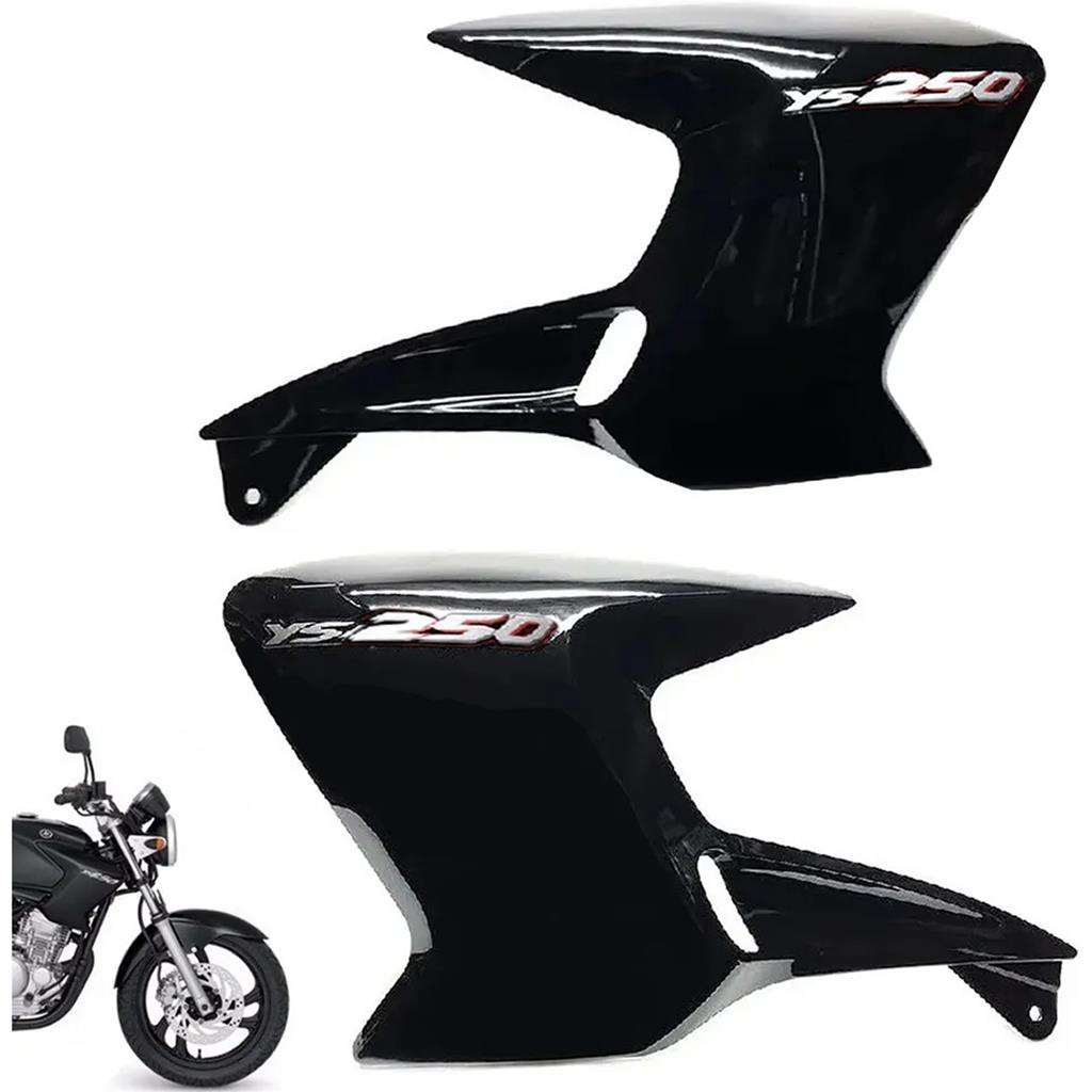 Aba Tanque Fazer 250 Preto Brilhante 2005 2006 2007 2008