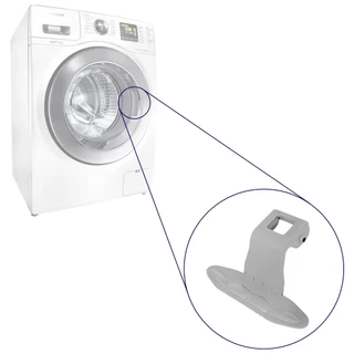 PUXADOR PORTA LG LAVA E SECA WD-1403 WD1409 MEB6128110 CINZA