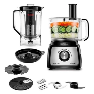 Multiprocessador 9 Em 1 Mondial Turbochef Potência 1000w