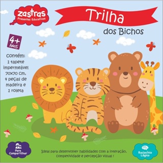 TRILHA DOS BICHOS ZASTRAS (de 5 a 7) (SELO)