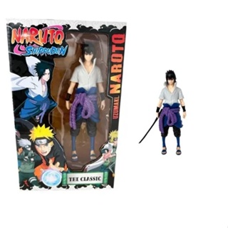 Naruto E Sasuke Action Figure (colecionável) Clássico