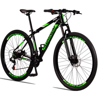 Bicicleta 29 Aluminum Raider 21 Marchas Freio a Disco com Suspensão