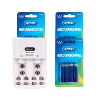 Pilhas Recarregáveis AAA 1.2V 1100mAh 2un