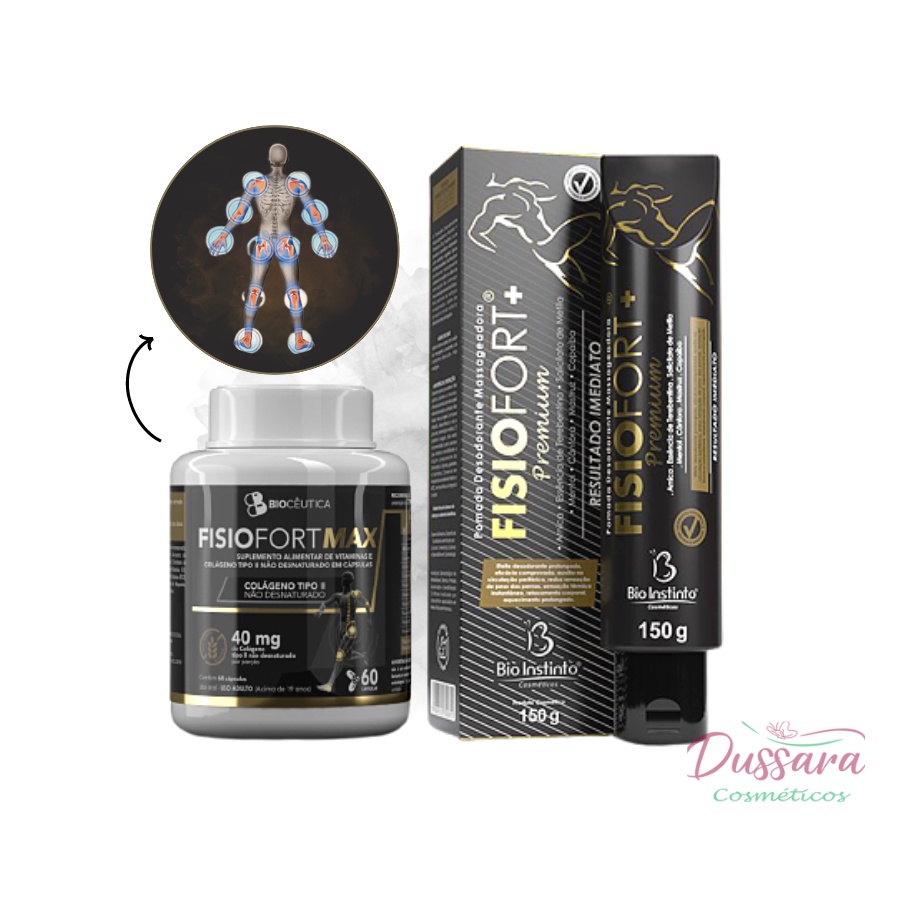 Pomada Massageadora Fisiofort Bio Instinto - 150g