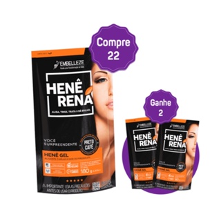 KIT COMPRE 22 E GANHE 2 HENÊ RENÁ PRETO CAFÉ