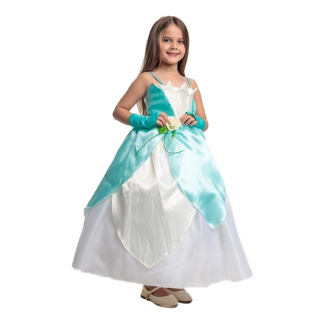 Vestido Princesa Eo Sapo Infantil Vestido Fantasia Infantil