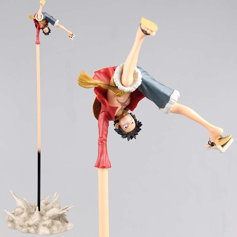 Monkey D. Luffy One Piece Action Figure Boneco 35cm Shopee Brasil