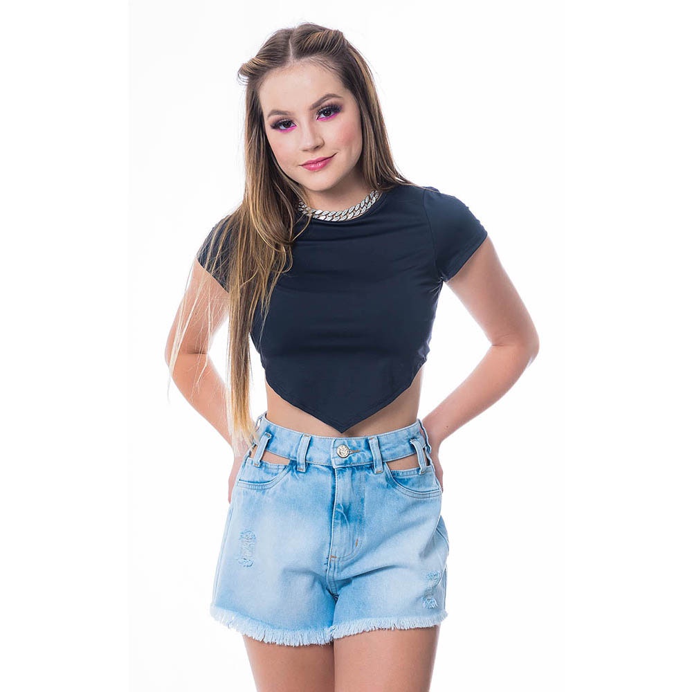 Shorts jeans hot sale codigo girl