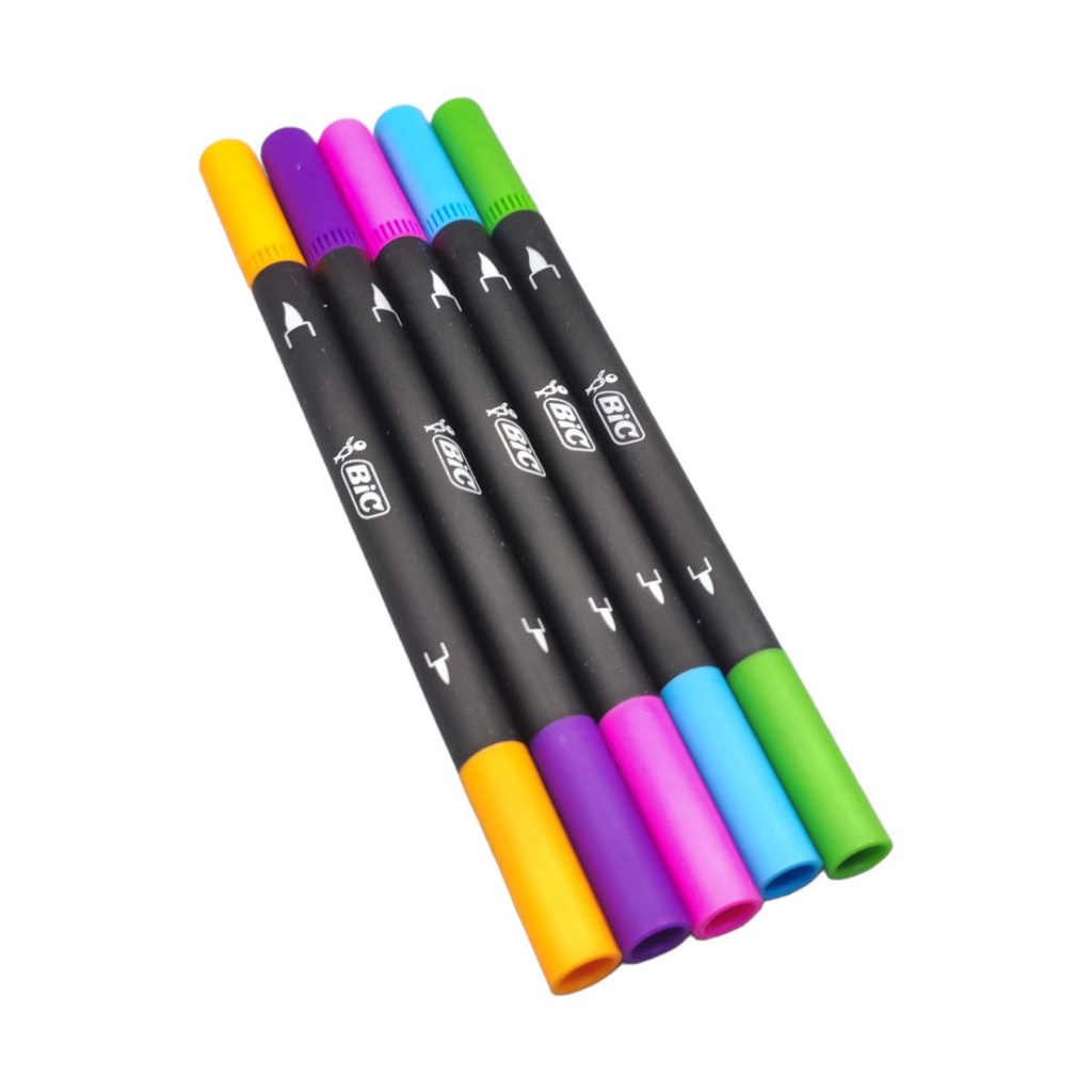 Caneta Hidrografica 1.0mm Bic Intensity com 12 Cores - Bic