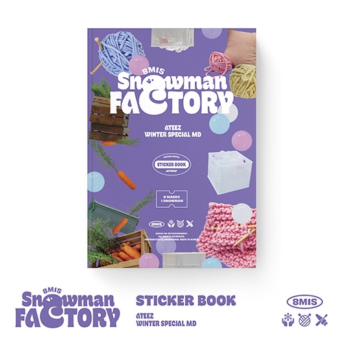 SNOWMAN FACTORY] ATEEZ OFFICIAL MD | Shopee Brasil