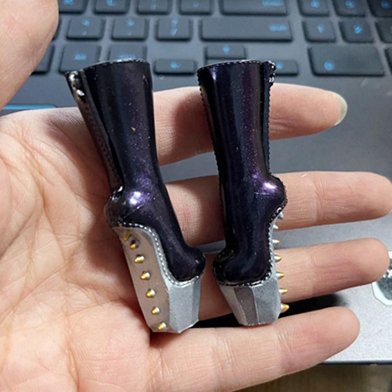 1/6 Bjd Sister Doll Accessories Plastic Sapatos De Salto Alto Acessórios Para Meninas Brinquedos De Casa