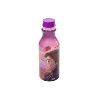 Garrafa de Plástico 500 ml com Tampa Rosca Retrô Frozen Anna