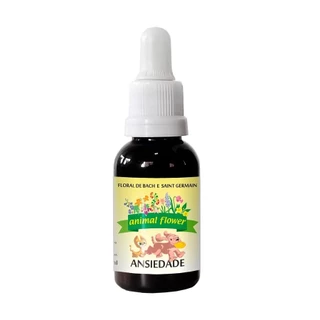 Floral De Bach Ansiedade Animal Flower 30 Ml