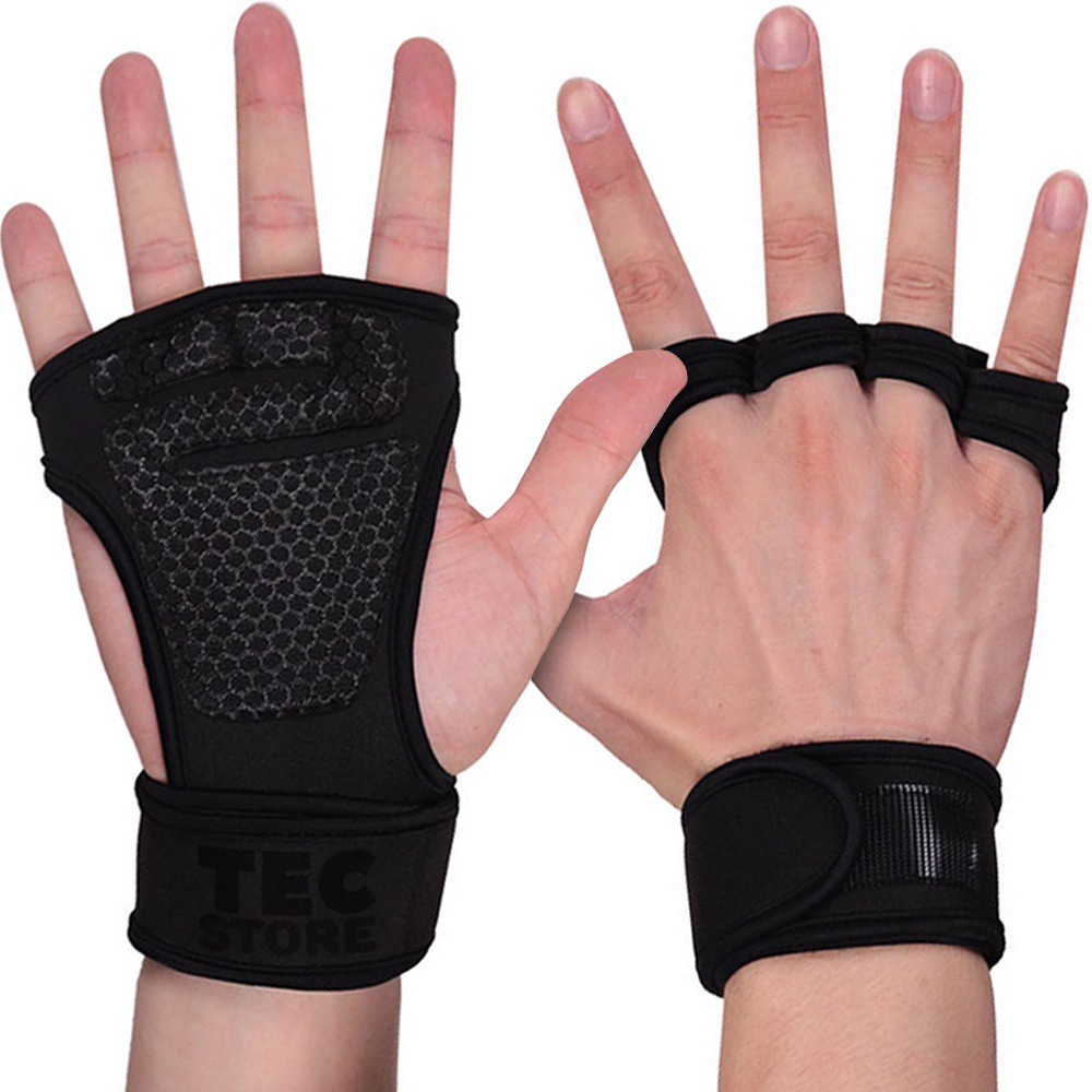 Luva Academia Hand Grip Treino Crossfit | Shopee Brasil