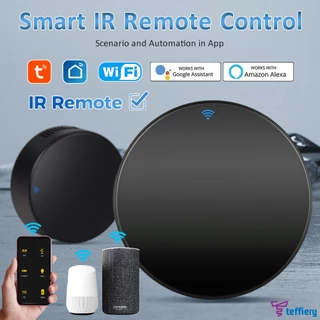 Controle Remoto inteligente Wifi Ir Rf 433mhz Atualizado Tuya Controle Infravermelho Para Tv Ar Condicionado Garagem Trabalhar Com Alexa google TEFFIERY
