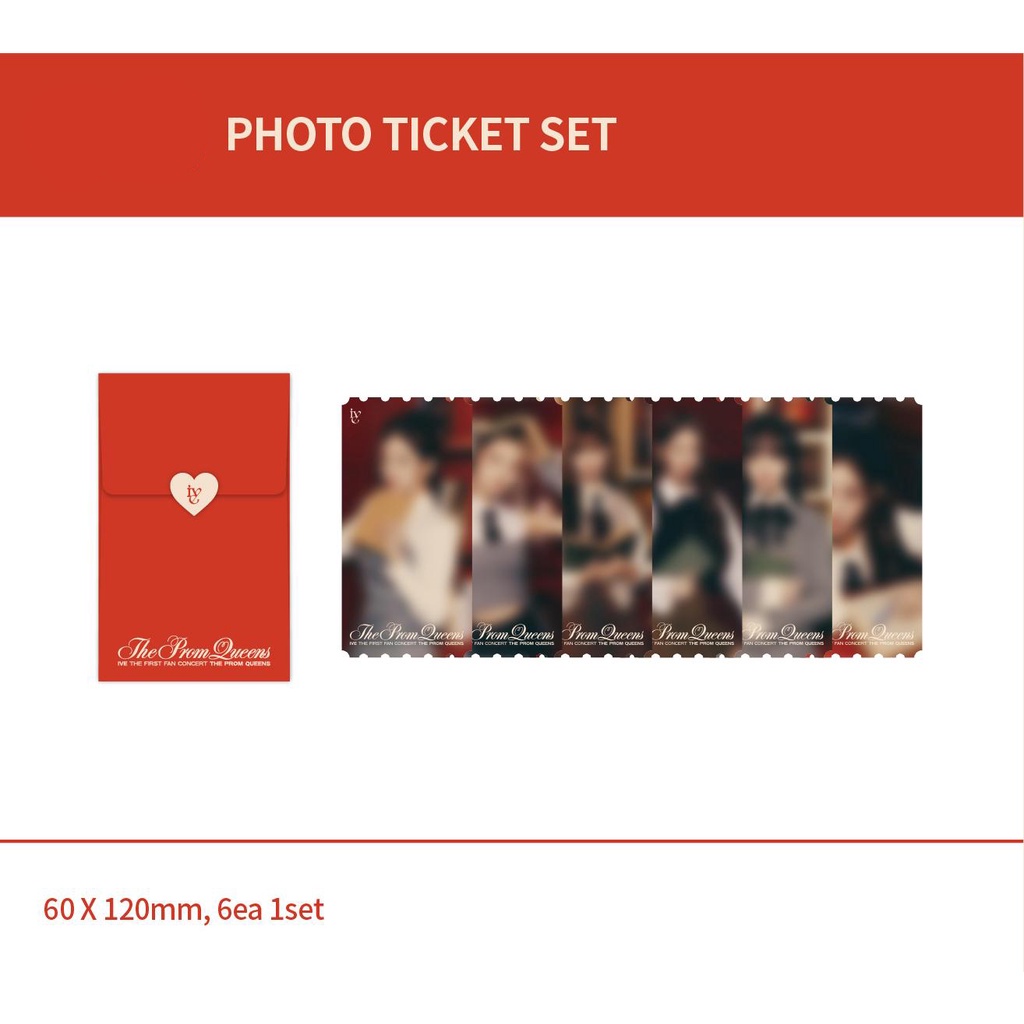 IVE the First Fan Concert 'THE PROM QUEENS' Official MD | Shopee
