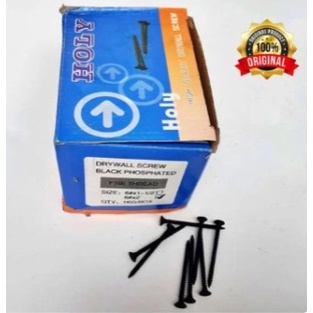 Hitam Caixa Holy Parafusos De Gesso X Preto Parafuso Para Drywall De Cm Shopee Brasil