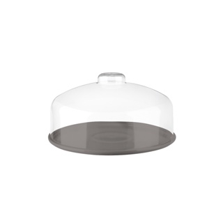 Boleira Prato Com Cúpula Coza Cozy Media Ø 25 cm Warm Gray