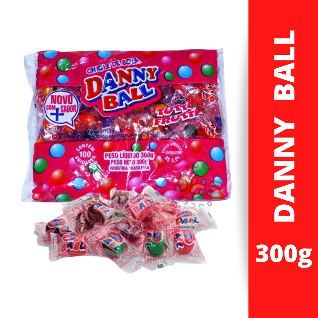 Chiclete Danny Ball 300g Shopee Brasil