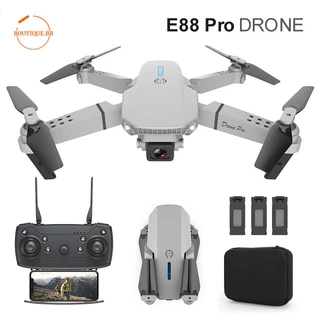E88 Pro Quadcopter 4K HD WIFI FPV Drone 1080P Câmera Altura Quadricóptero Dobrável Rc Dron Helicóptero Brinquedo De Presente